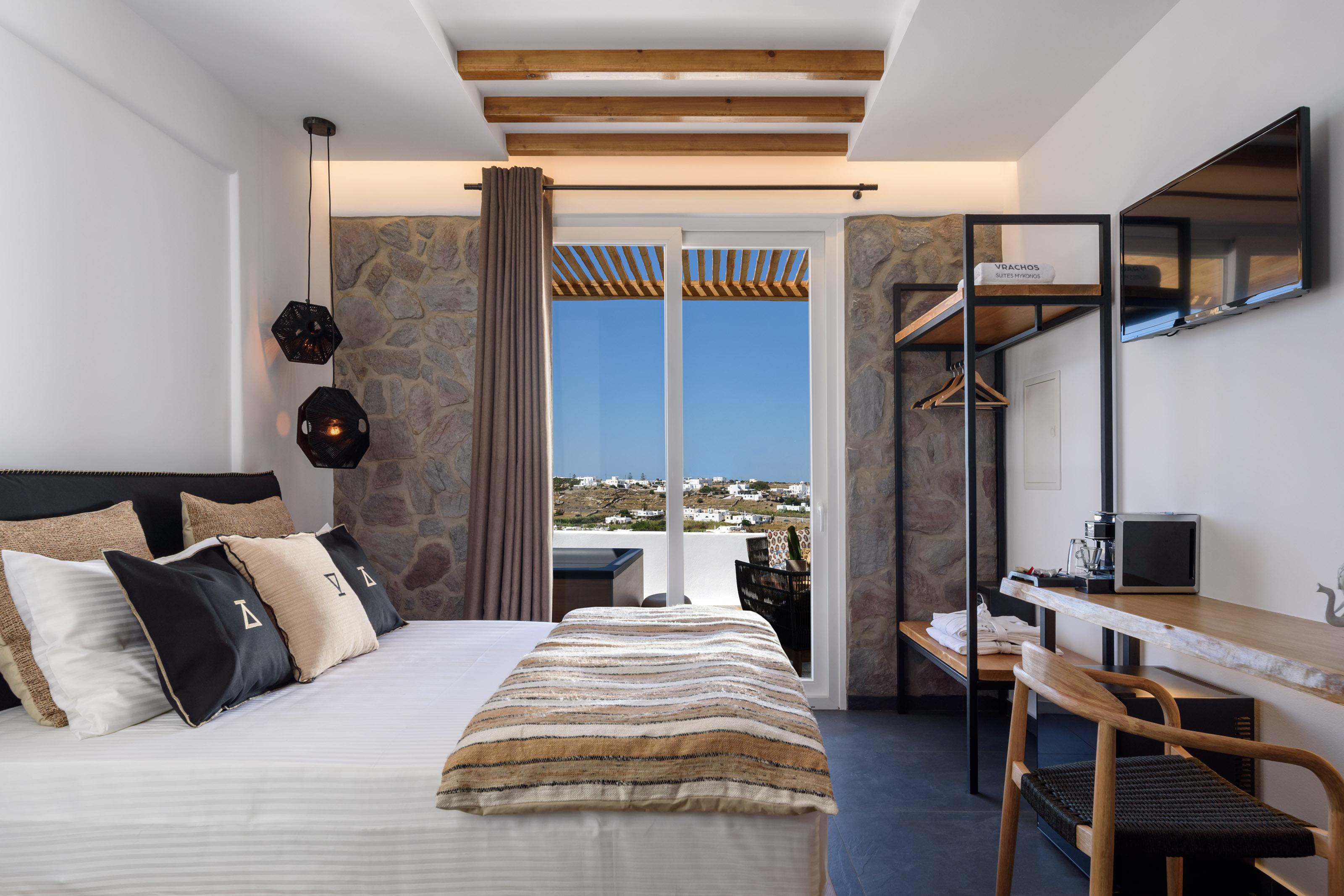 Vrachos Suites Mykonos Mykonos Town Bagian luar foto