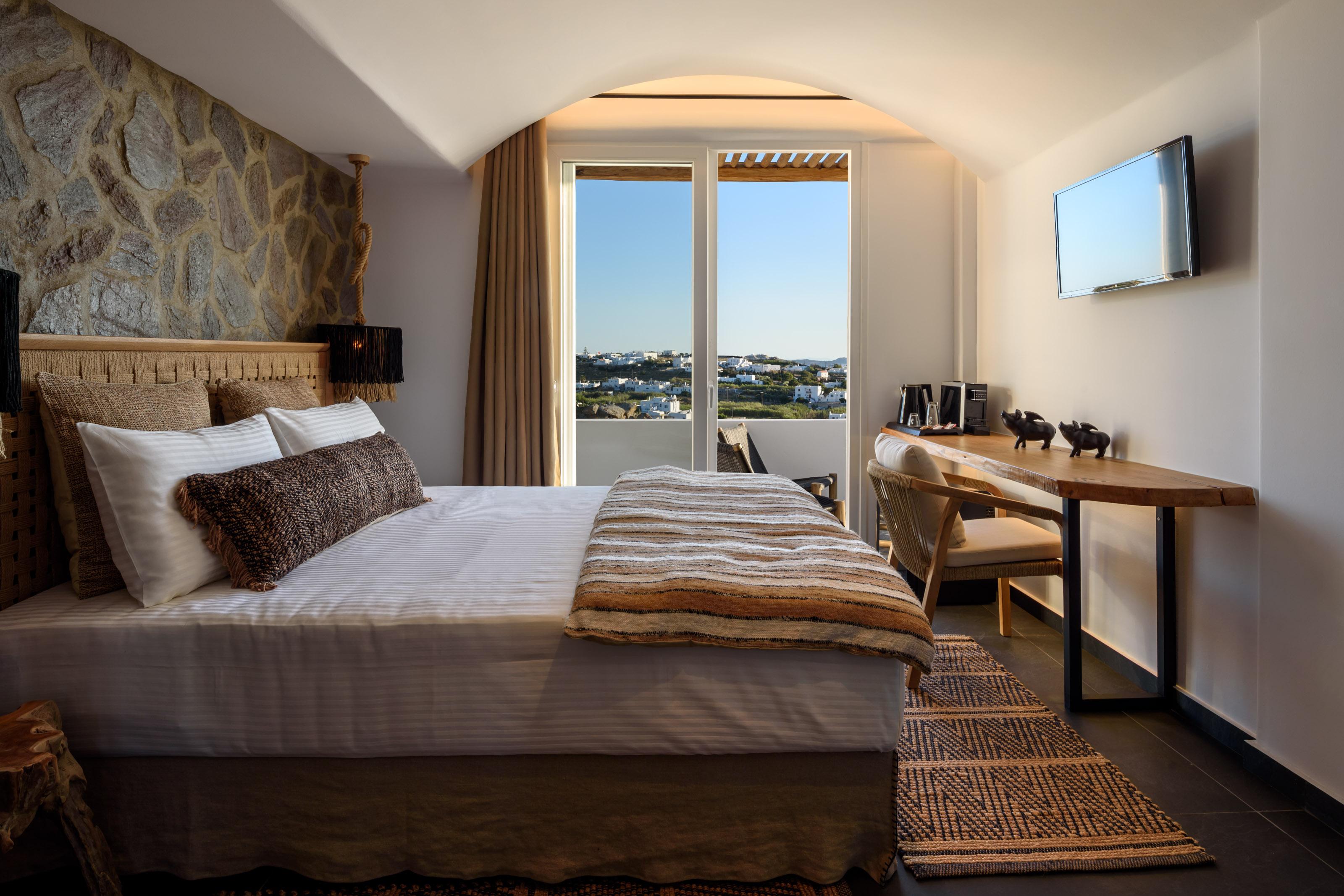 Vrachos Suites Mykonos Mykonos Town Bagian luar foto