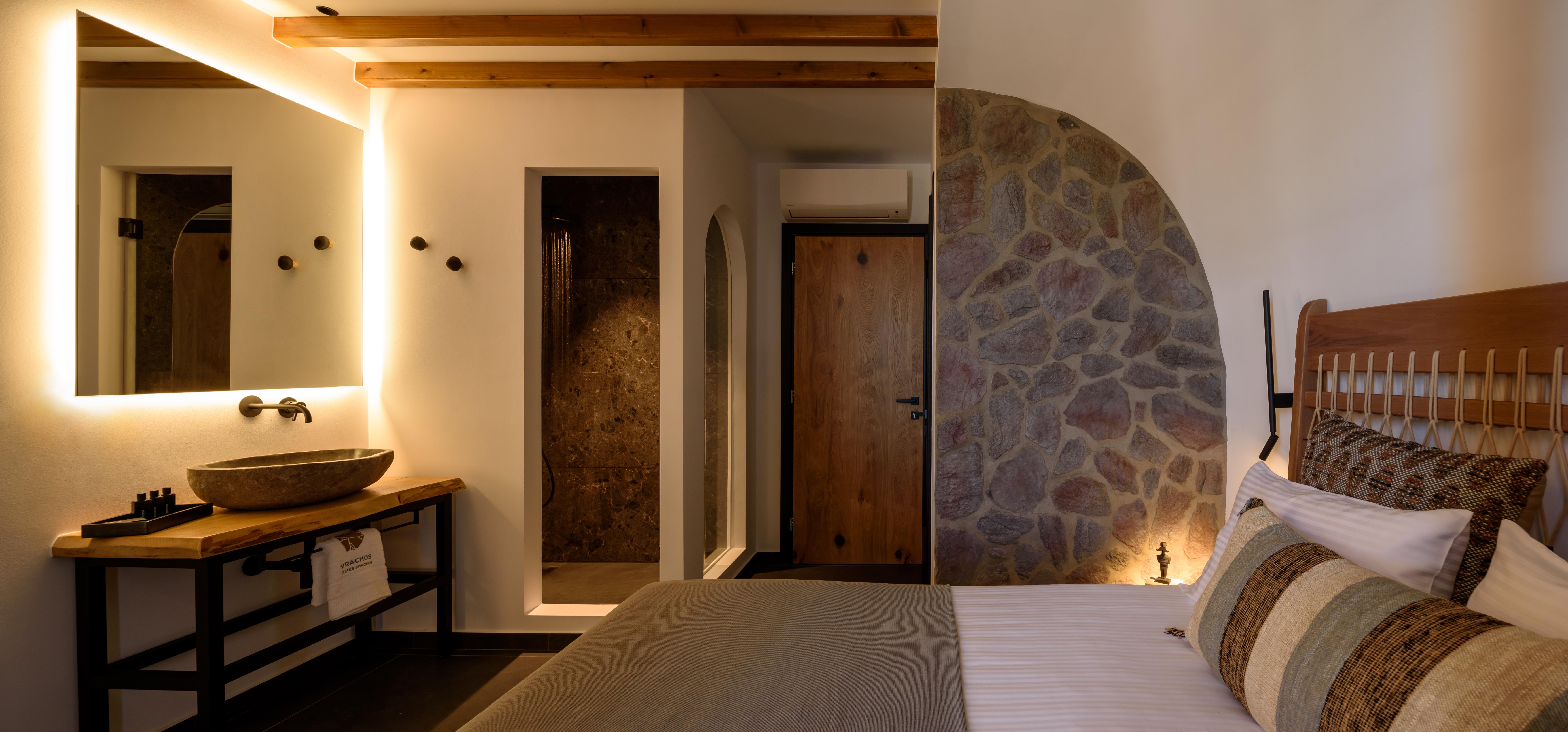 Vrachos Suites Mykonos Mykonos Town Bagian luar foto