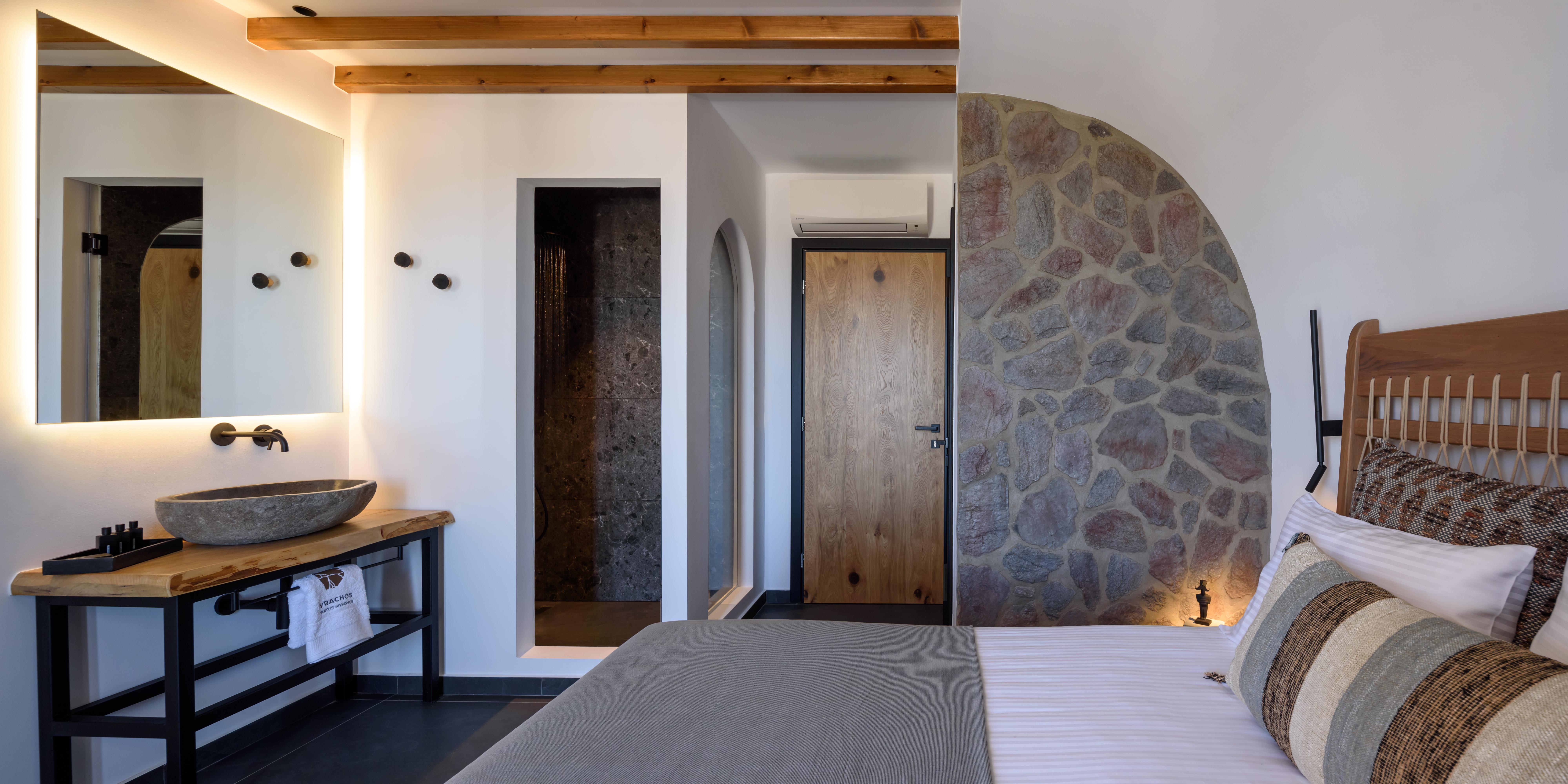 Vrachos Suites Mykonos Mykonos Town Bagian luar foto
