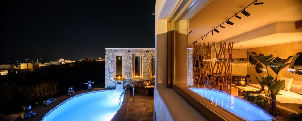 Vrachos Suites Mykonos Mykonos Town Bagian luar foto